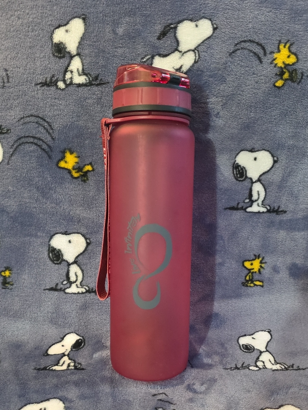 Red Live Infinitely Sport Water Bottle
